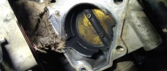 Двигатель держит высокие обороты на холостом ходу