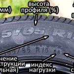 маркировка шин