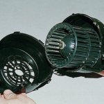 Моторчик печки автомобиля ВАЗ 2114