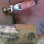 Очистка глушителя