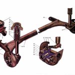 Rear suspension diagram