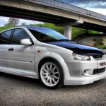 тюнинг белой Лады Калины