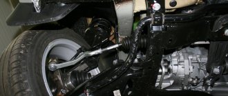 Front suspension device Lada Largus