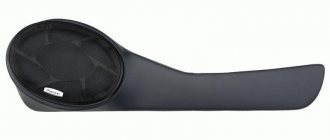 VAZ 2114 acoustic podium