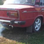 Вывод отработваших газов ВАЗ 2106